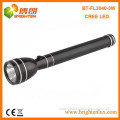 Factory Supply Best 3w Power Style Cree Heavy Duty Rechargeable Flashlight Torch Light with Nicd 3C Battery